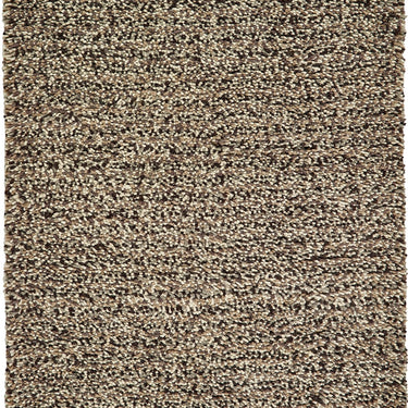 Origins Rocks Shaggy Hand Woven Wool Long Pile Rugs in Natural