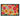 My Nylon Pattern Bright Blooms Multi Washable Non-Slip Floral Bordered Rug 50x75 cm
