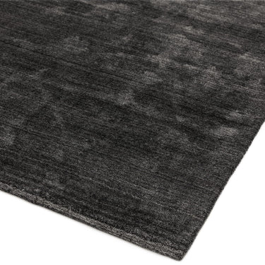 Linley Hand Woven Viscose Slate Plain Rug in 120 x 180  cm