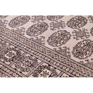 Bokhara Hand Knotted Wool Oriental Traditional Bordered Rug