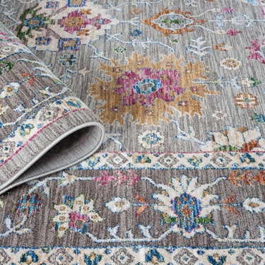 Soujorn Tor Modern Traditional Vintage Floral Rug, Runner in Multi