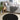 My Mat Black Washable Non-Slip Polypropylene Shaggy Rug - Round 100x100 cm (3'4"x3'4")