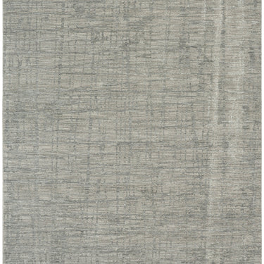 Calvin Latitude Shimmer LTD01 Slate Fringe Abstract Textured Modern Rug