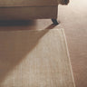 Orient Modern Hand Made Silky Shimmer Plain Stripes Viscose Stone Rug - Small 80x150 cm (2'6"x5')