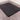 URCO Luxe Faux Fur Super Charcoal Grey Shaggy Textured Plain Rug