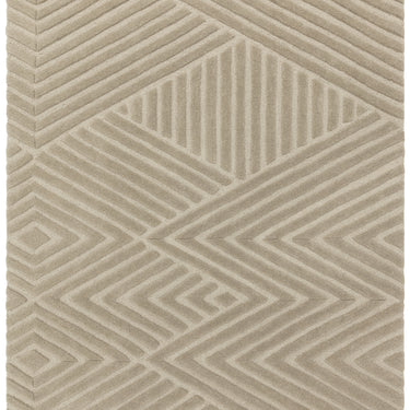Hague Modern Hand Made Wool Rug in Taupe