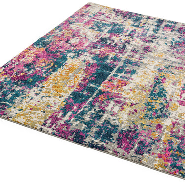 Colt CL01 Abstract Modern Art Rug in Multi Colours