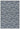 Asiatic London Antibes AN04 Blue White Linear Indoor Outdoor Polypropylene Geometric Flatweave Rug