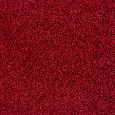 Howler & Scratch Washable Non Slip Shaggy Rug in Red
