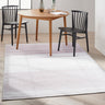 Calvin LDR01 CK031 Launder Ivory Washable Cotton Abstract Flatweave Rug - X-Large 239x300 cm (7'10"x9'10")