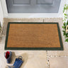 My Printed Coir Border Green Indoor Outdoor Non-Slip Bordered Doormat - 45x75 cm (1'5"x2'5")