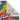 Consept Looms Art105 Multi Pictorial Pop Multicoloured Polypropylene Abstract Floral Rug
