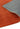 Asiatic London Milo Short Pile Silky Rust Orange Shaggy Traditional Modern Rug