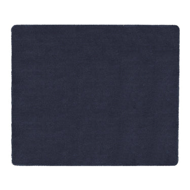 My French Navy Washable Non-Slip Soft Rug