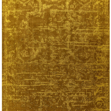 Asiatic London Zehraya ZE09 Gold Yellow Washable Persian Traditional Vintage Rug