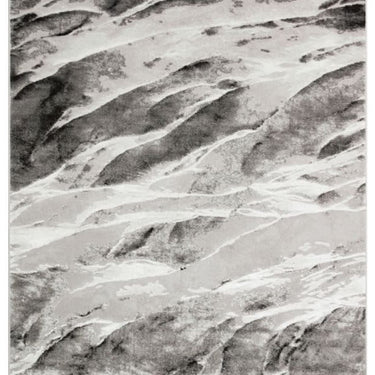 Consept Looms Blaze BLZ06 Silver Grey Bedroom Living Marble Polypropylene Abstract Modern Rug