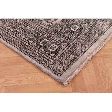 Bokhara Hand Knotted Wool Oriental Traditional Bordered Rug