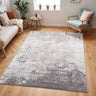 Wanderlust 2310 Grey Jute Abstract Scandi Rug - X-Large 200x275 cm (6'7"x9')
