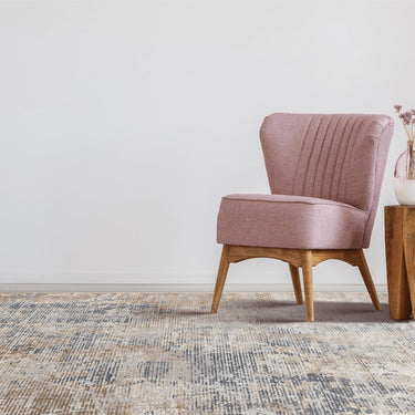 Pollo 102 Modern Abstract Grey Rug Runner by Consept Looms