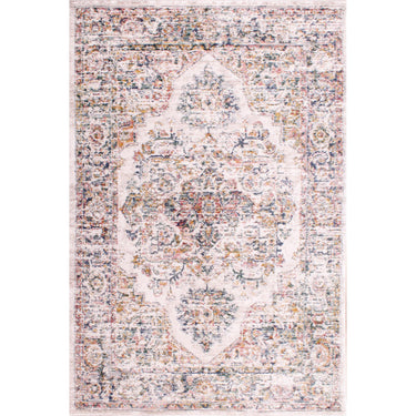 Nova 9207 Traditional Vintage Soft Rug Hallway Runner in Blue and Cream White