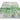 Consept Looms Lux LUX08 Machine Ivory Green Washable Non-Slip Abstract Geometric Rug