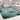 3D Trellis Silky Living Shaggy Geometric Textured Rug - Blue