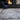 Blade Border Plain Silky Hand Woven Viscose Rug in Airforce Blue with Navy Border - Medium 120x170 cm (4'x5'6")