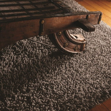 Imperial Luxury Shaggy Rug Guru Modern Hand Woven Wool Rug in Fossil