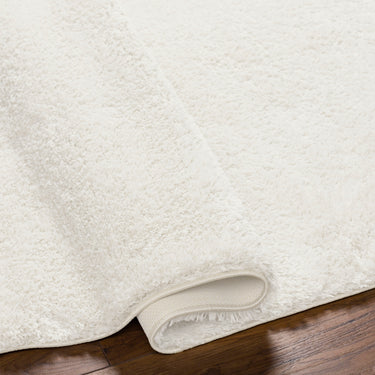 Cloudy Shag Solid Color Plush Soft Pile Beige Rug