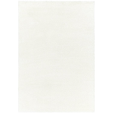 Cloudy Shag Solid Color Plush Soft Pile White Rug