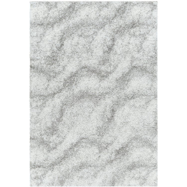 Cloudy Shag Solid Color Plush Soft Pile Grey Rug