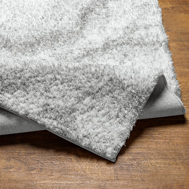 Cloudy Shag Solid Color Plush Soft Pile Grey Rug