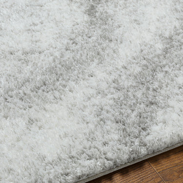Cloudy Shag Solid Color Plush Soft Pile Grey Rug