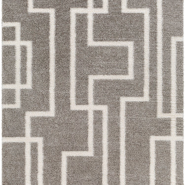 Cloudy Shag Modern Soft Plush Pile Grey Rug