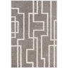Cloudy Shaggy Modern Grey & White Rug - Large Plus 160x213 cm (5'3'' x 7')