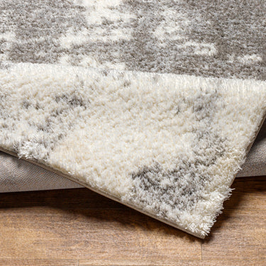 Cloudy Shag Modern Soft Plush Pile Ivory Rug