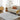 Cloudy Geometric Shaggy Grey & Off-White Rug