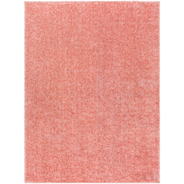 Cloudy Shag Solid Color Plush Soft Pile Pink Rug