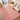 Cloudy Shaggy Solid Color Pink & Prism Pink Rug