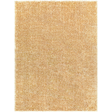 Cloudy Shag Solid Color Plush Soft Pile Yellow Rug