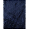Cloudy Shaggy Solid Color Blue Rug - Design CDG2326 - Medium 120x170 cm (3'11'' x 5'7'')