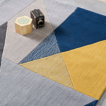 Origins Trio Geometric Design Matters Rug in Multi Earth, Bold and Pastel Colours