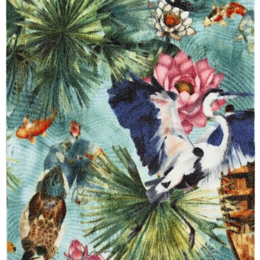 My Studio Lux Parasols Non-Slip Kitchen Home Entrance Runner Hall Rug in Multi Colours 65x150 cm