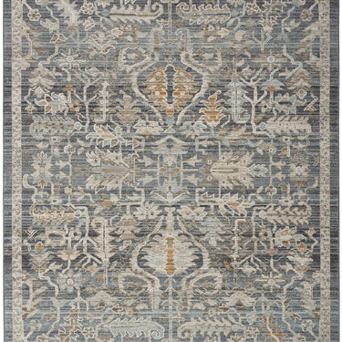 Lynx LNX02 Bordered Navy Multi By Polypropylene Persian Traditional Vintage Rug