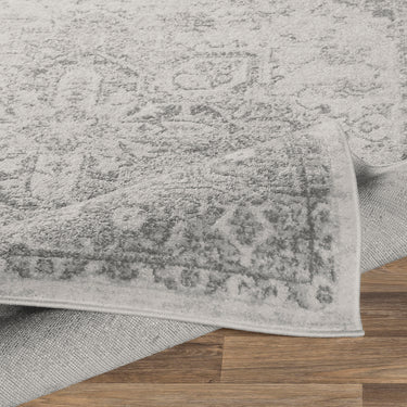 Chester Vintage Traditional Boho Grey Rug