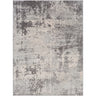 Chester Abstract Marble Modern Grey, Charcoal & Off-White Rug - Medium 120x170 cm (3'11'' x 5'7'')