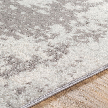 Chester Abstract Modern Marble Grey Rug