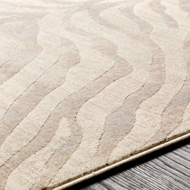 City Animal Print Zebra Boho Beige Rug
