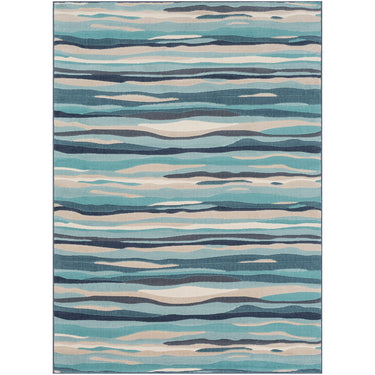 City Modern Blue Rug
