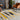 City Modern Runner Skandi Yellow, Mustard & Black Rug
